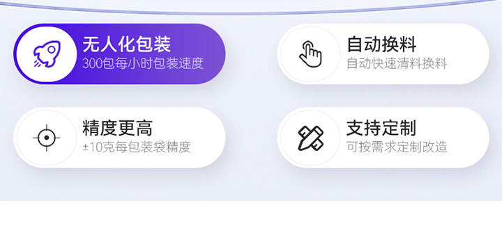 全自動(dòng)稱重包裝機(jī) 南衡